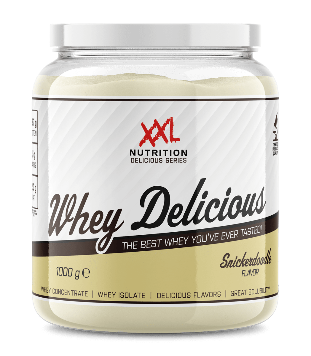 XXL Nutrition Whey Delicious - 1000 Gramm - SnickerDoodle