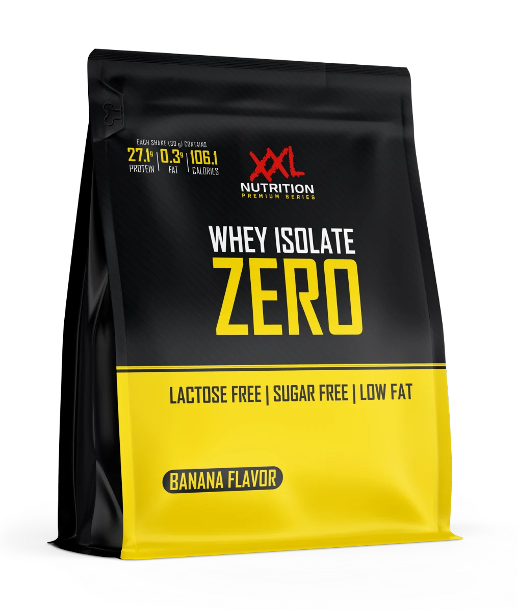 XXL Nutrition Whey Isolate Zero - Banana - 1000 Gramm