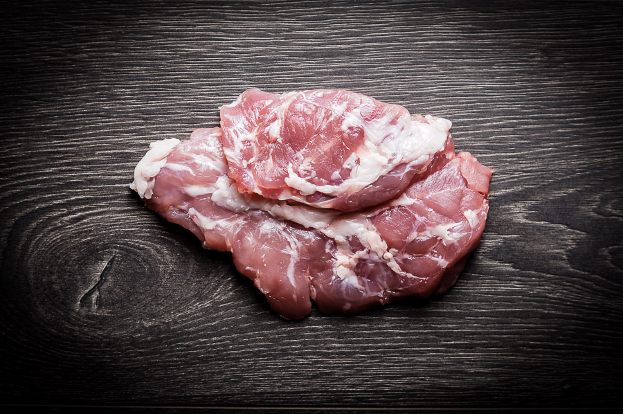 Kachelfleisch | Spider Steak | Fledermaussteak vom Süddeutschen Hausschwein