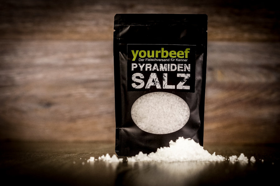 Pyramidensalz von yourbeef, Fleur De Sel, hochwertiges Salz für Steak & BBQ