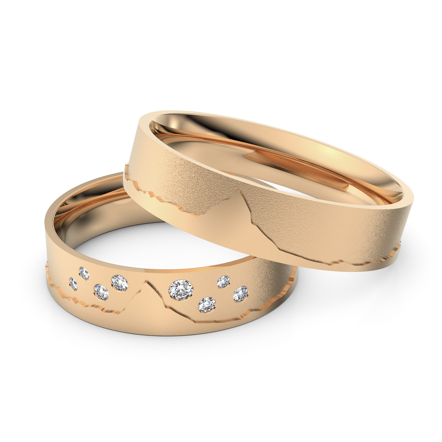 Modell TR240 Matterhorn 750er Roségold - 50191