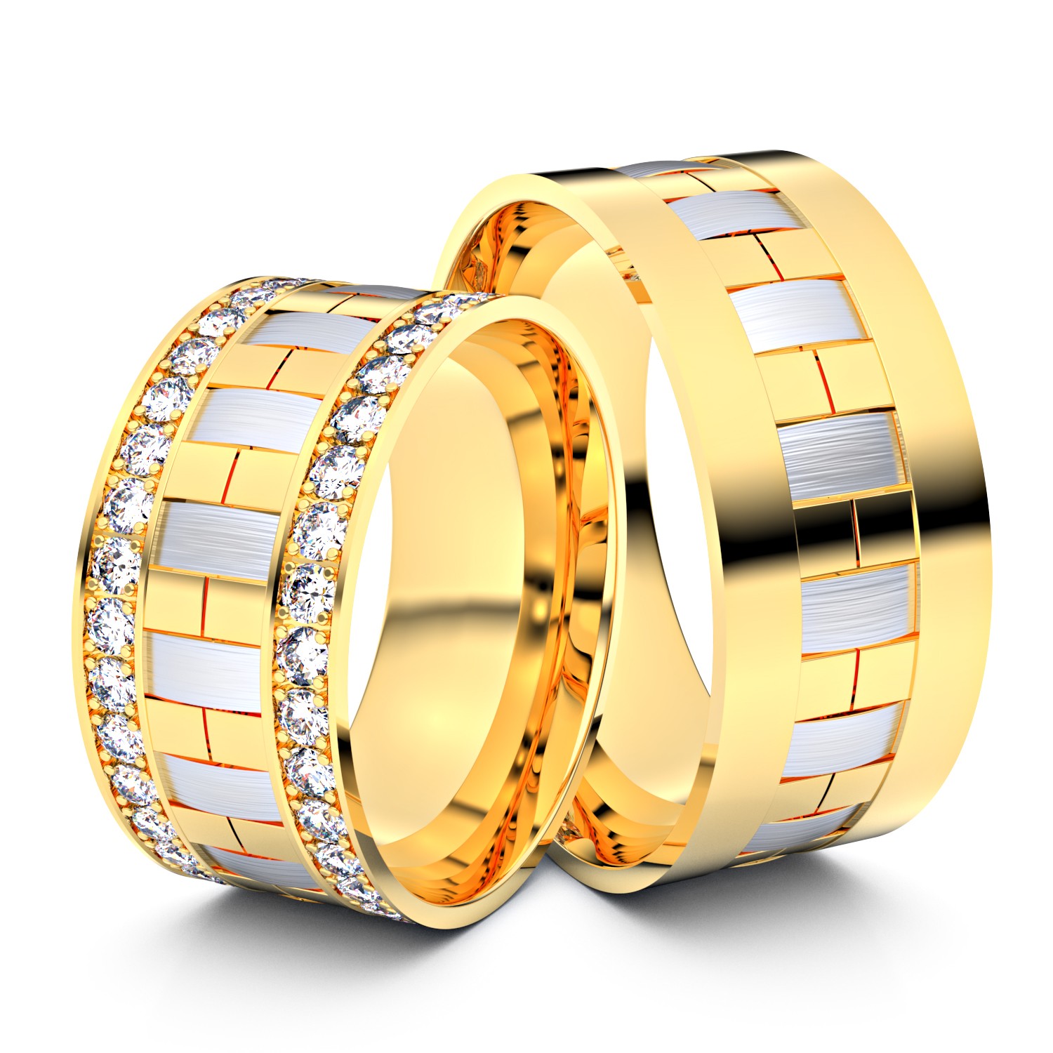 Modell TR177 333er Gelbgold-Weißgold - 30936