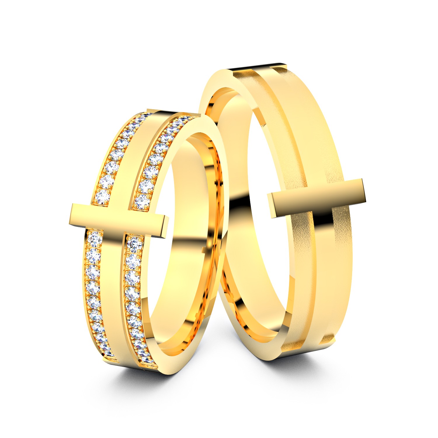 Modell TR196 Big Cross 333er Gelbgold - 31598