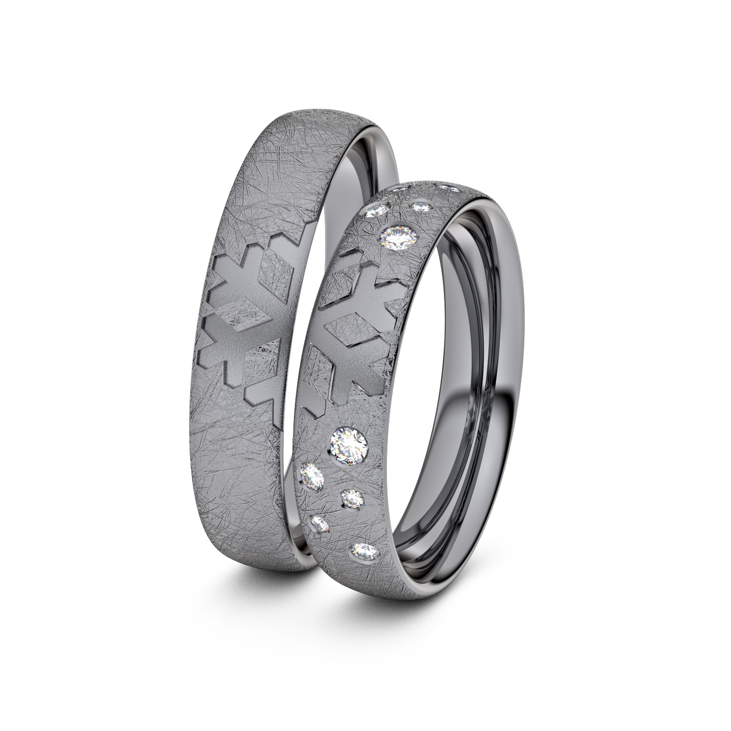 Modell TR376 Schneeflocke 999er Tantal - 50946