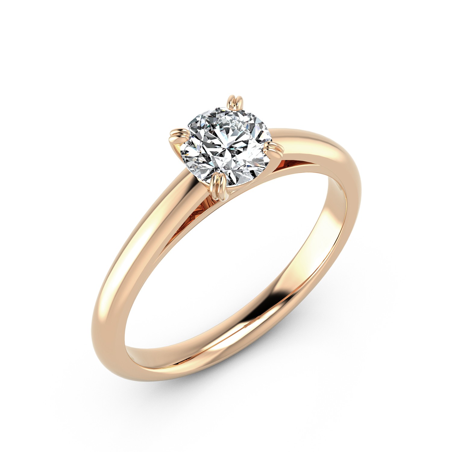 VR025 750er Roségold 1x0.75ct. - 46840