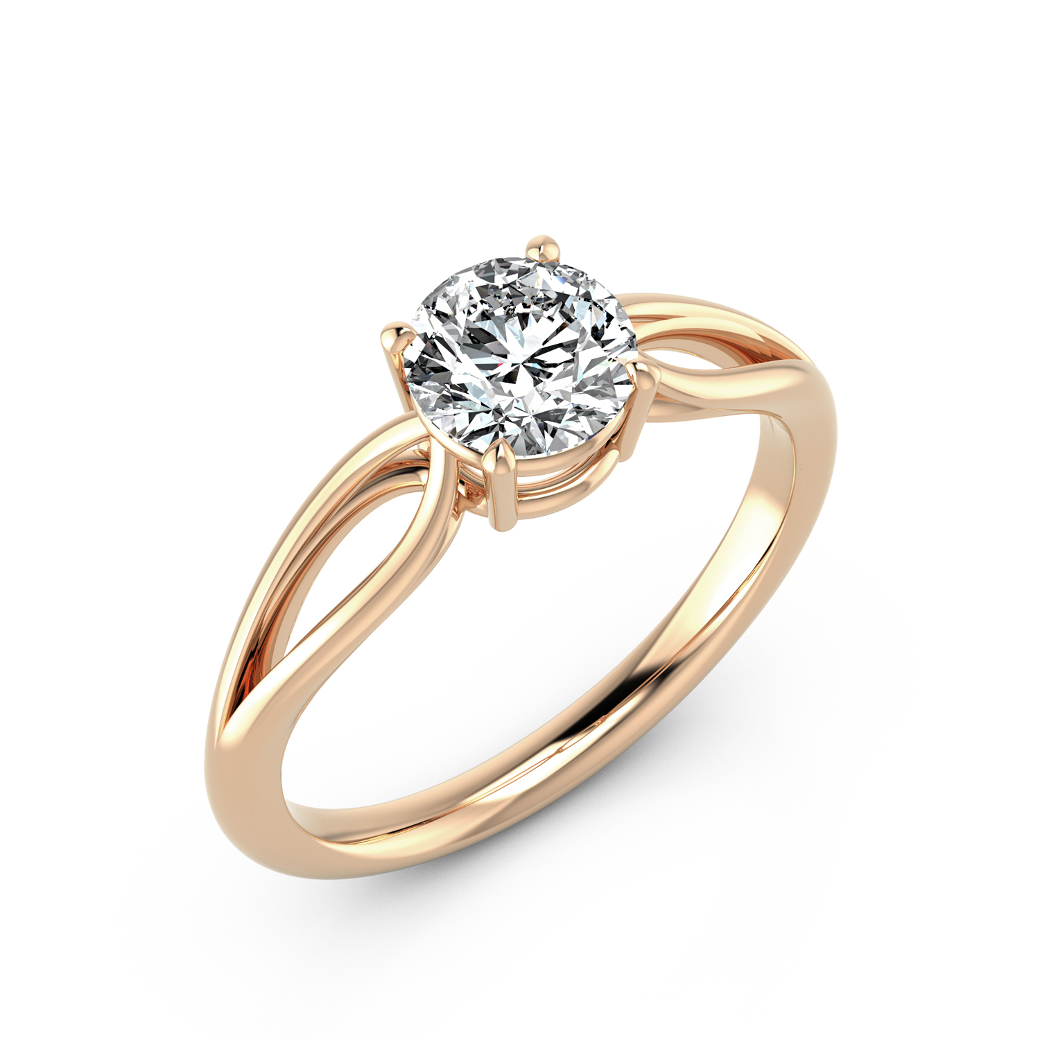 VR016 750er Roségold 1x1.00ct. - 45809