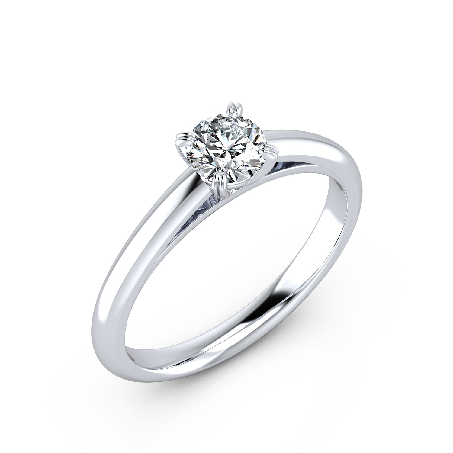 VR025 750er Weißgold 1x0.50ct. - 46829