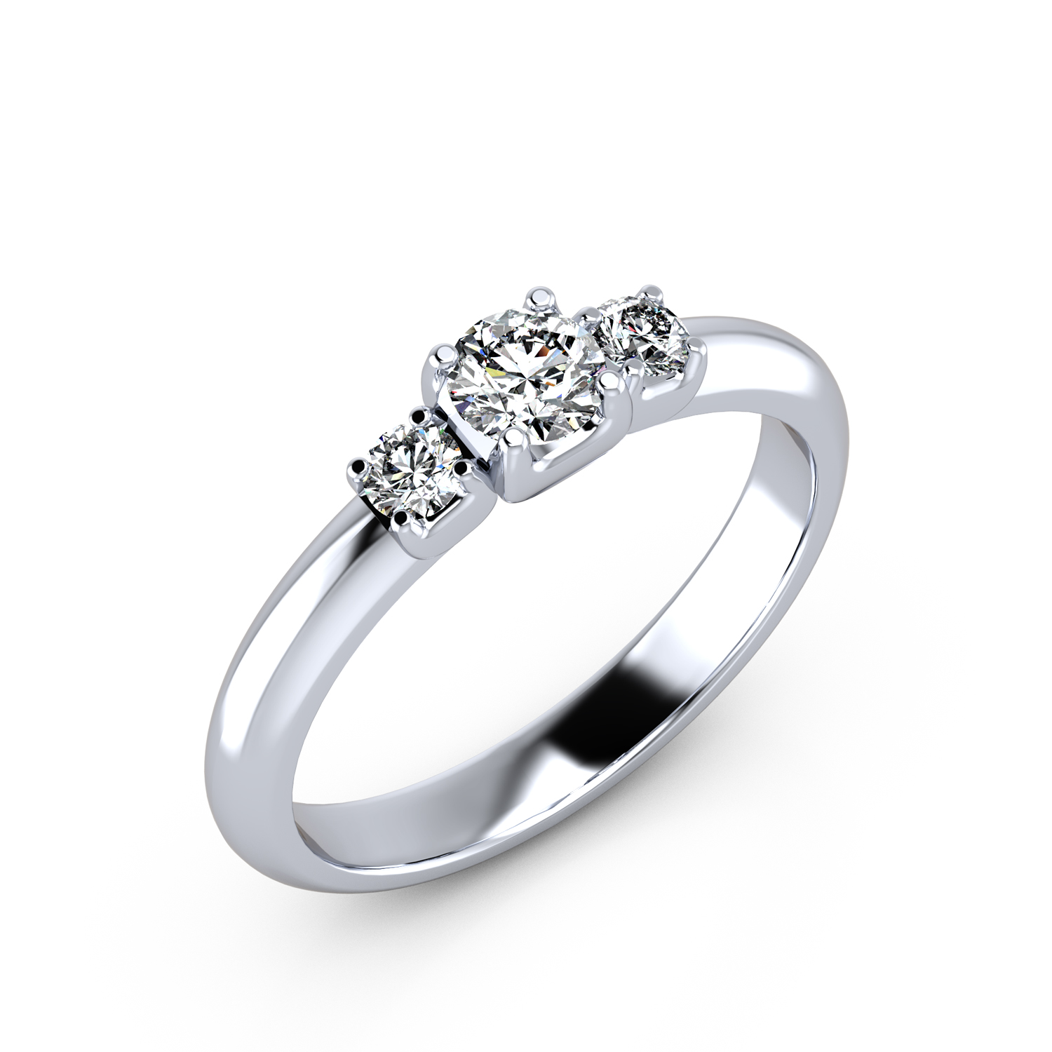 VR013 950er Platin 1x0.30|2x0.10ct. - 45419