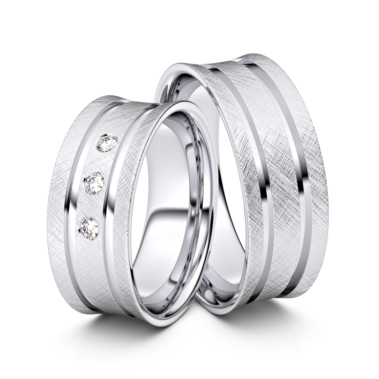 Modell TR008 585er Weißgold - 23630