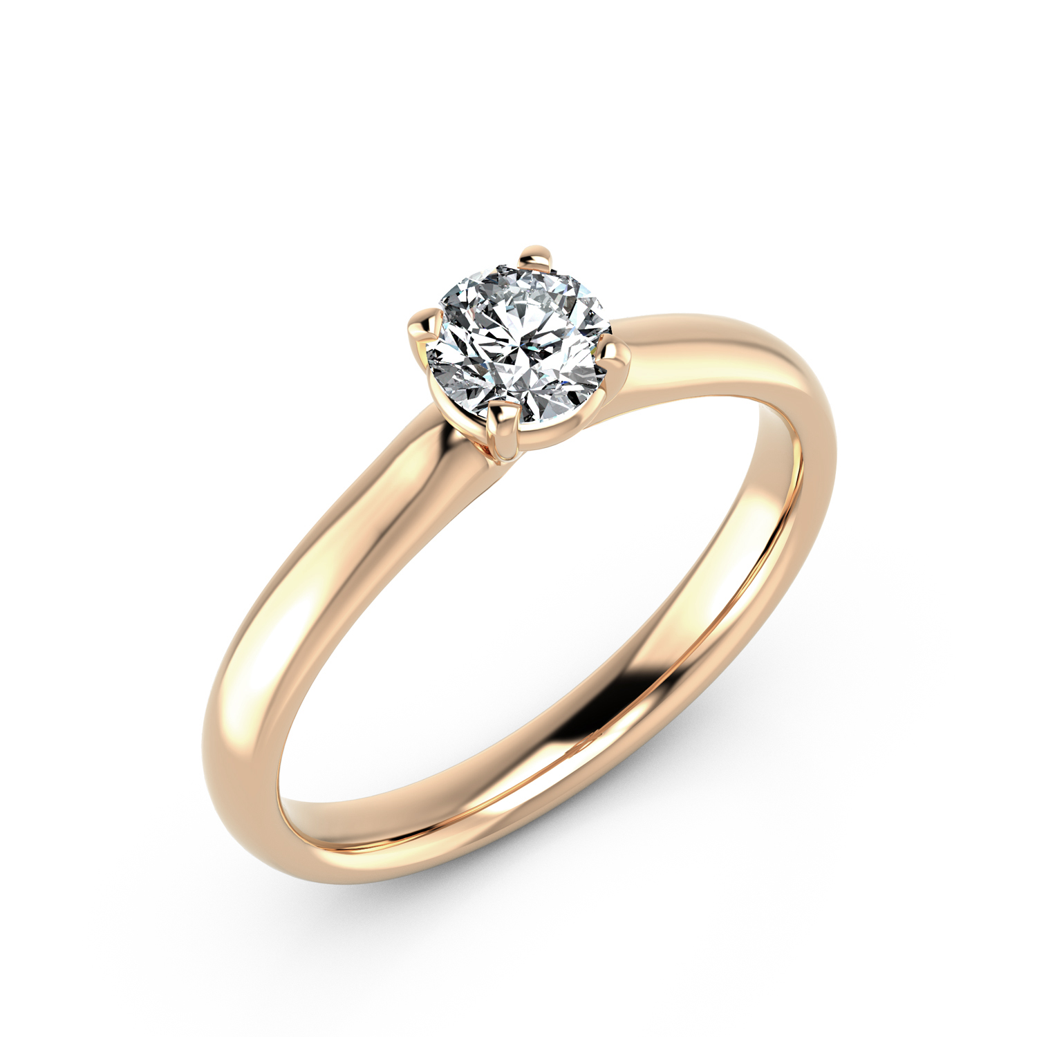 VR040 750er Roségold 1x0.50ct. - 48442