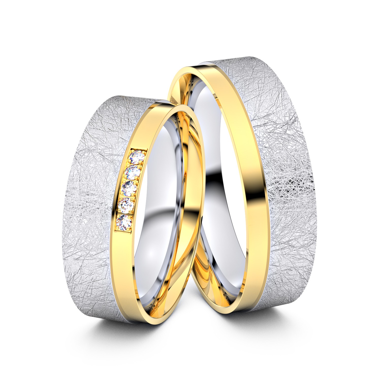 Modell TR341 750er Weißgold-Gelbgold - 36867