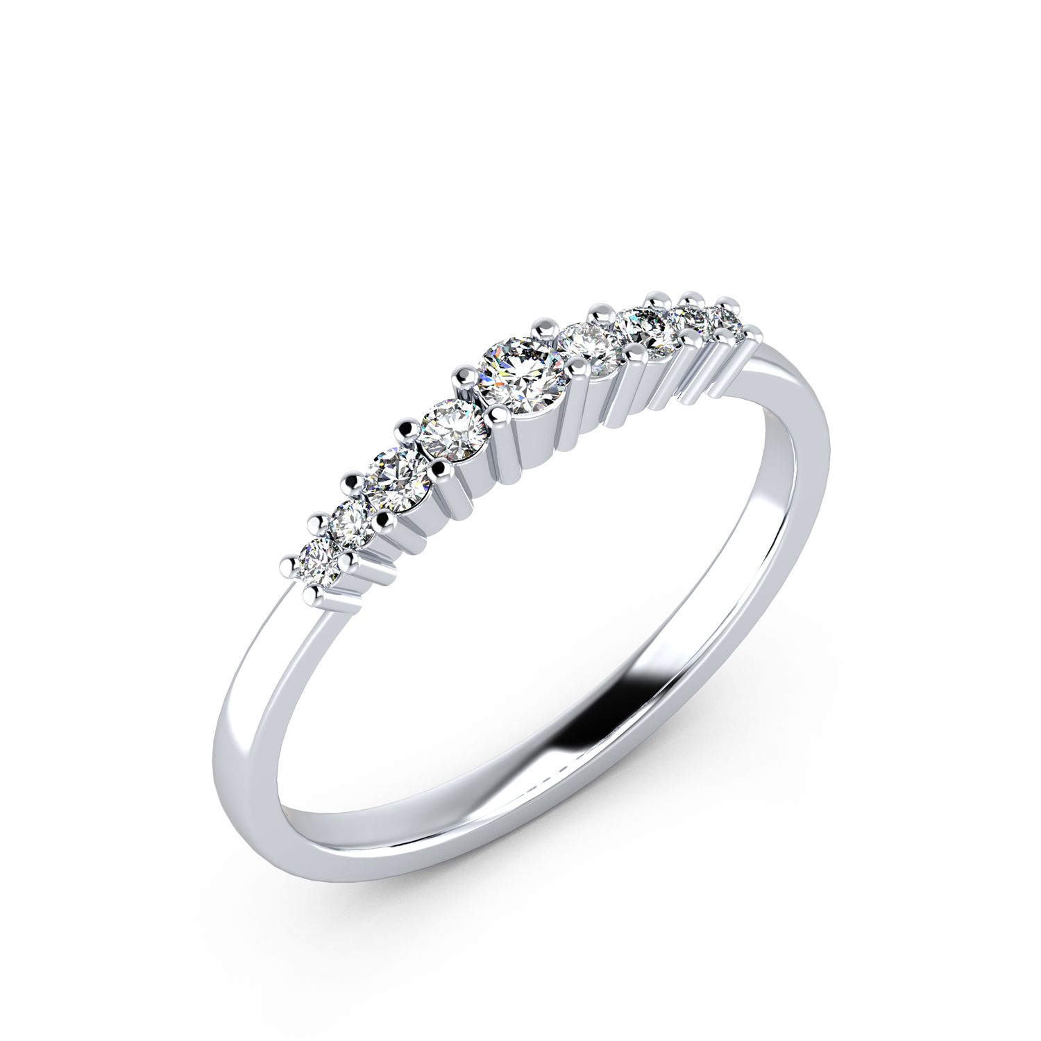 VR012 925er Silber 1x0.06|4x0.025|4x0.01ct. - 45267