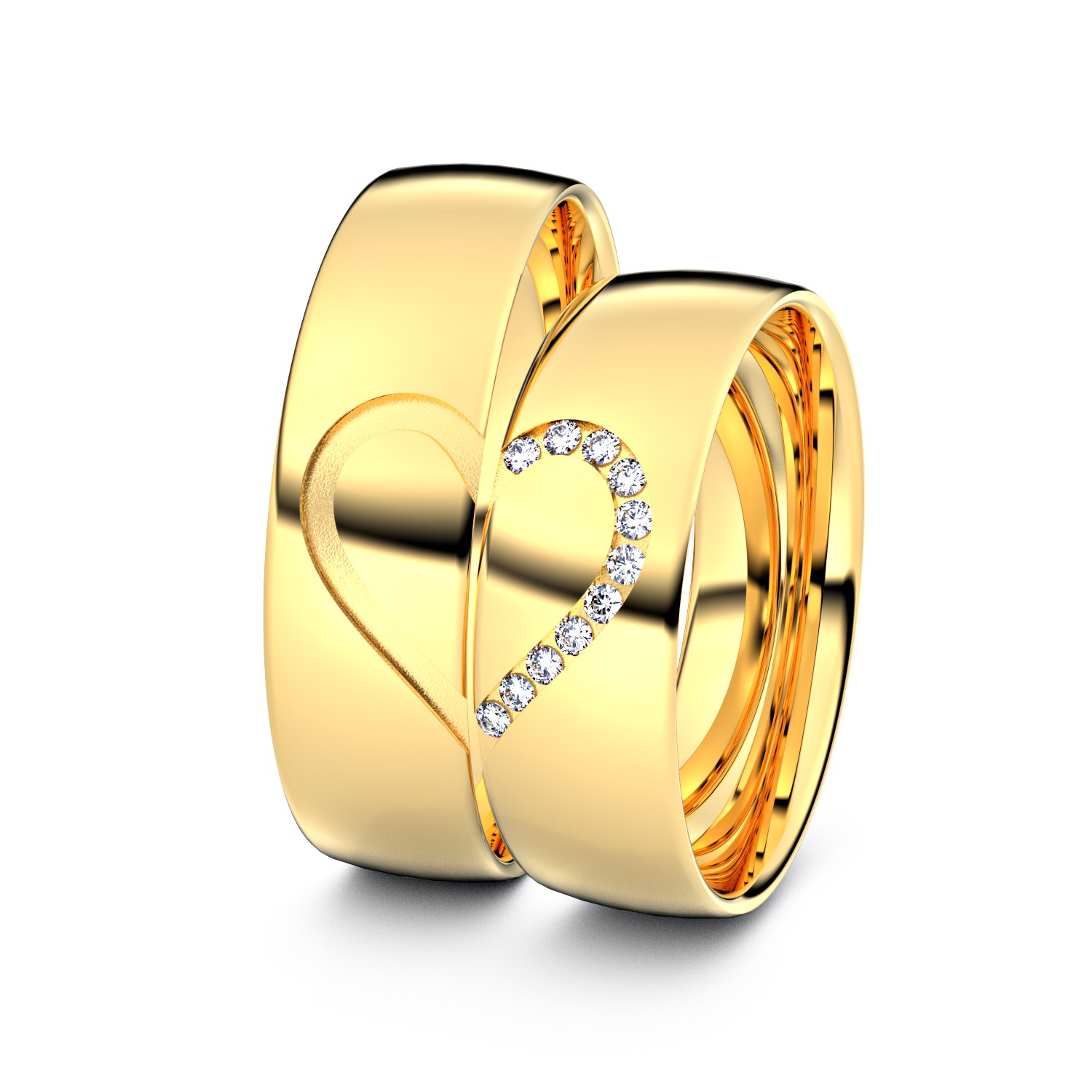 Modell TR153 Herz 333er Gelbgold - 29980