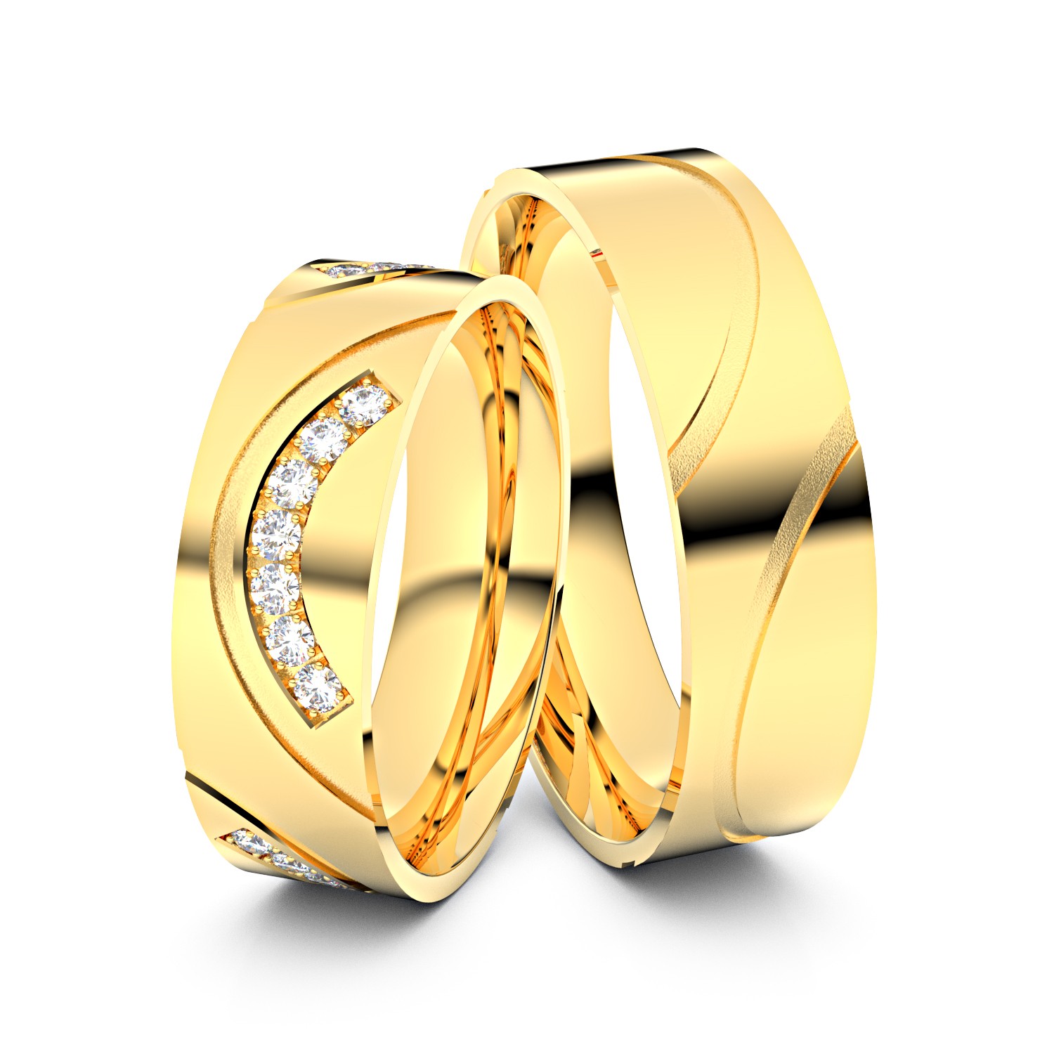 Modell TR410 Infinity Curve 585er Gelbgold - 85571