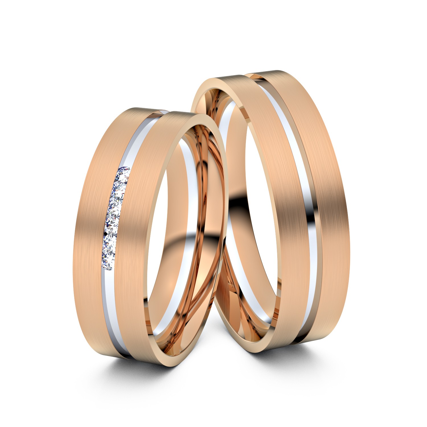 Modell TR270 585er Weißgold-Rotgold - 34526