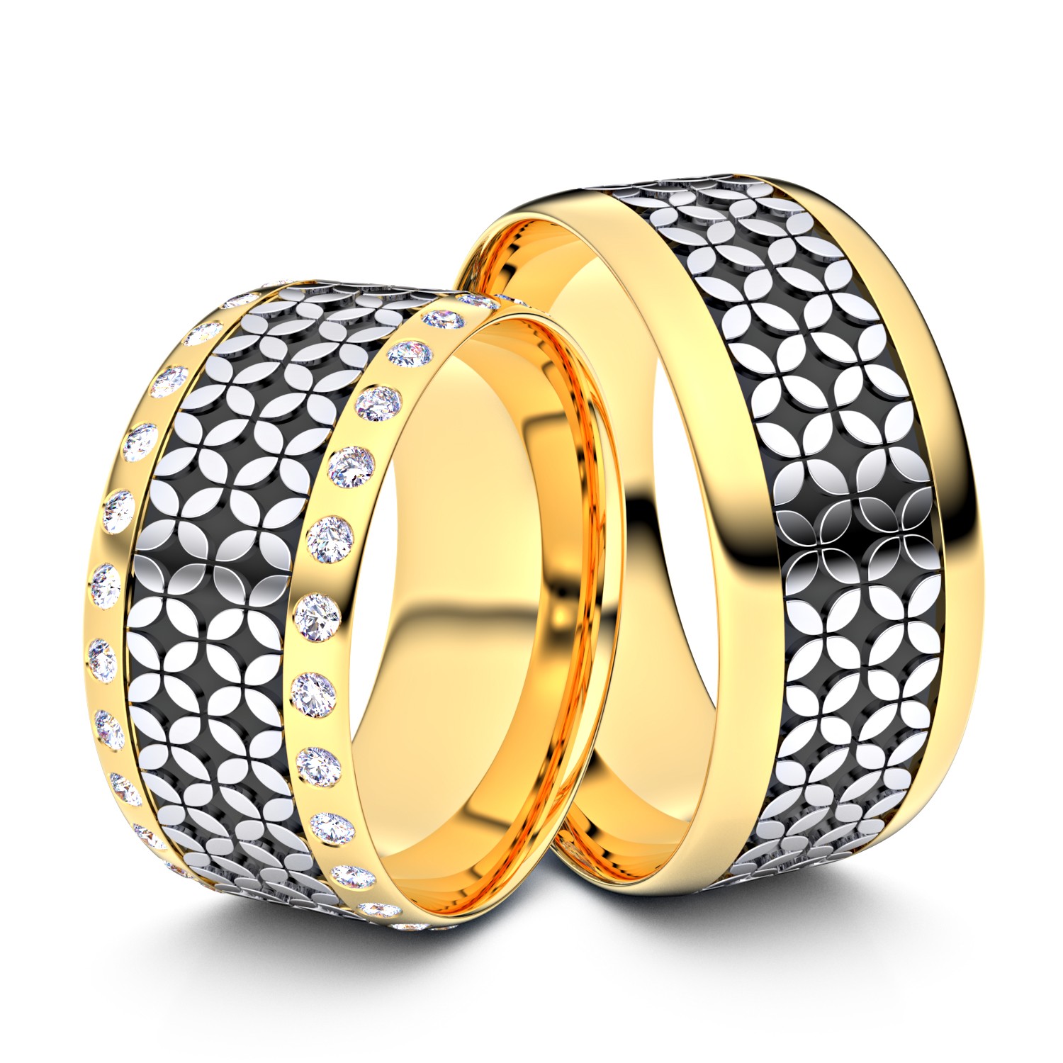 Modell TR200 750er Gelbgold-Weißgold - 31754