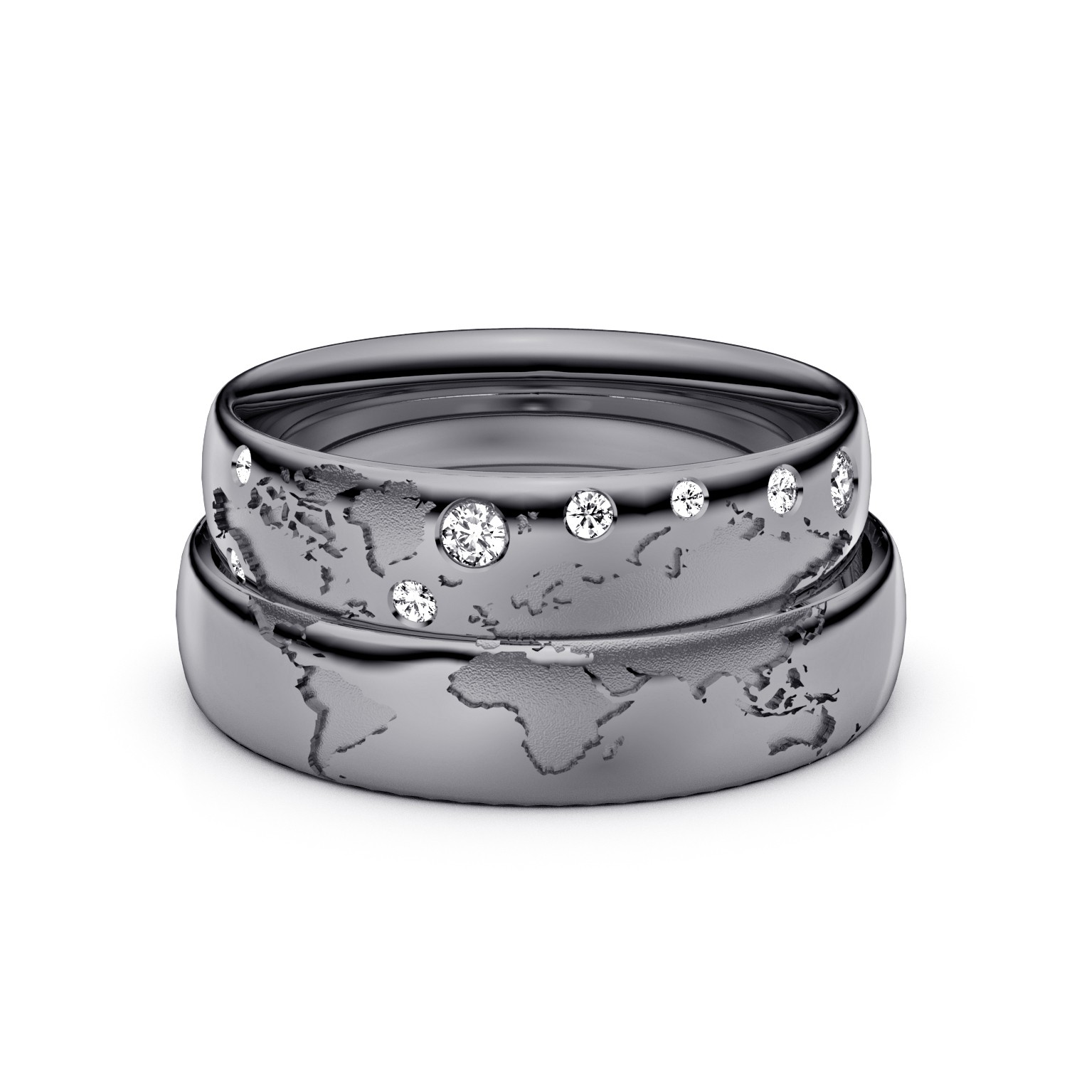 Modell TR239 Weltkarte 999er Tantal - 82126