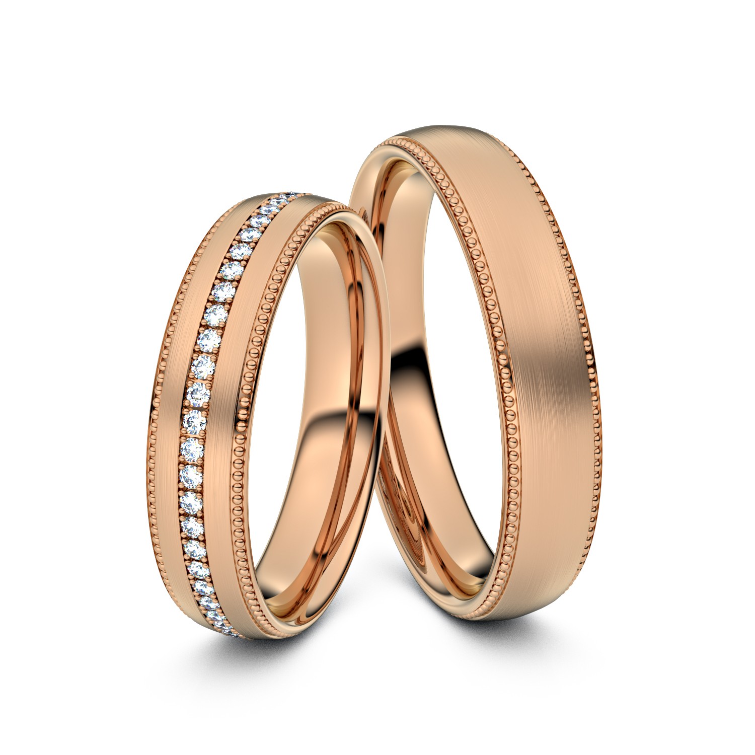 Modell TR114 Double Pearl 750er Rotgold - 28268