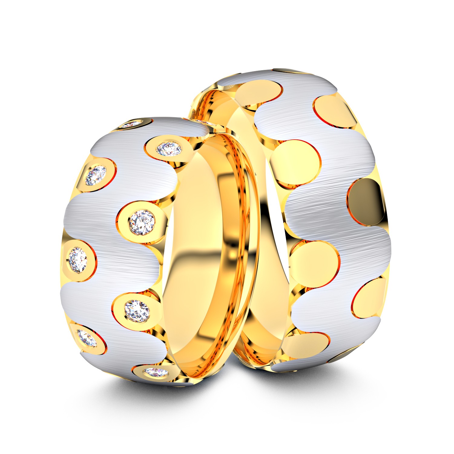 Modell TR182 750er Weißgold-Gelbgold - 31158