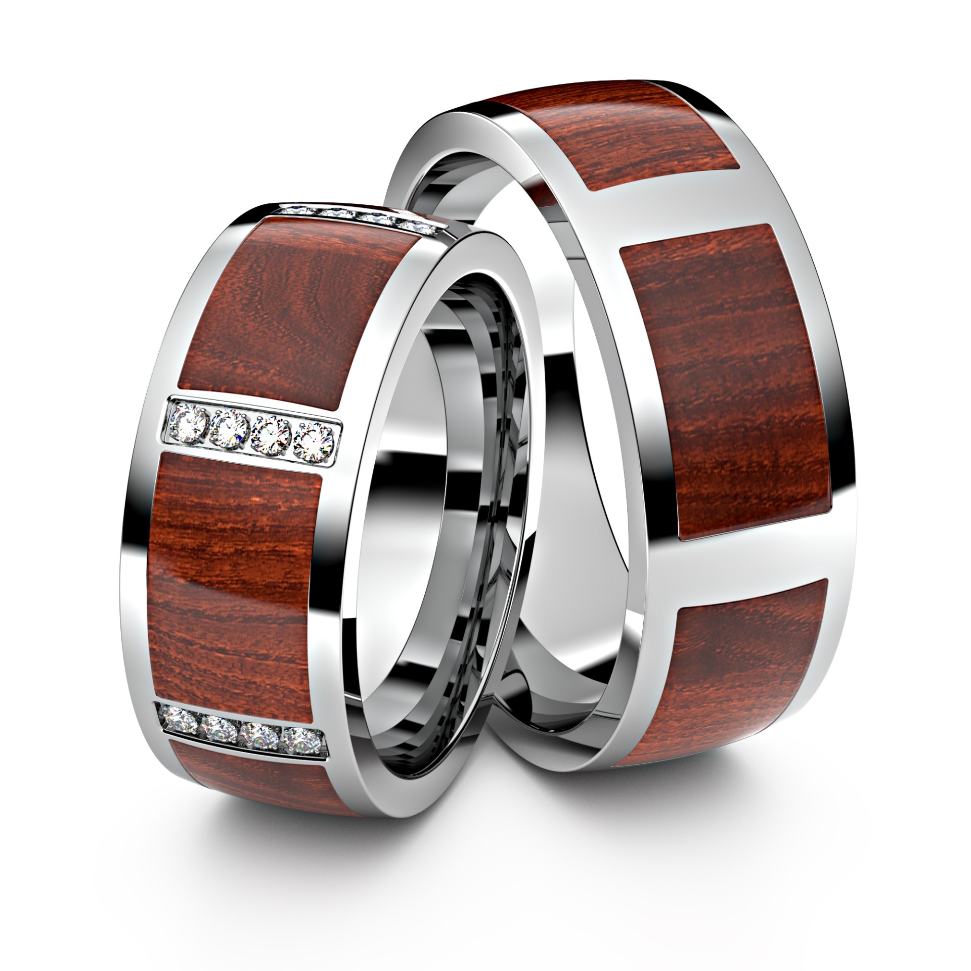 Modell W004 Holz-Edelstahl - 45174