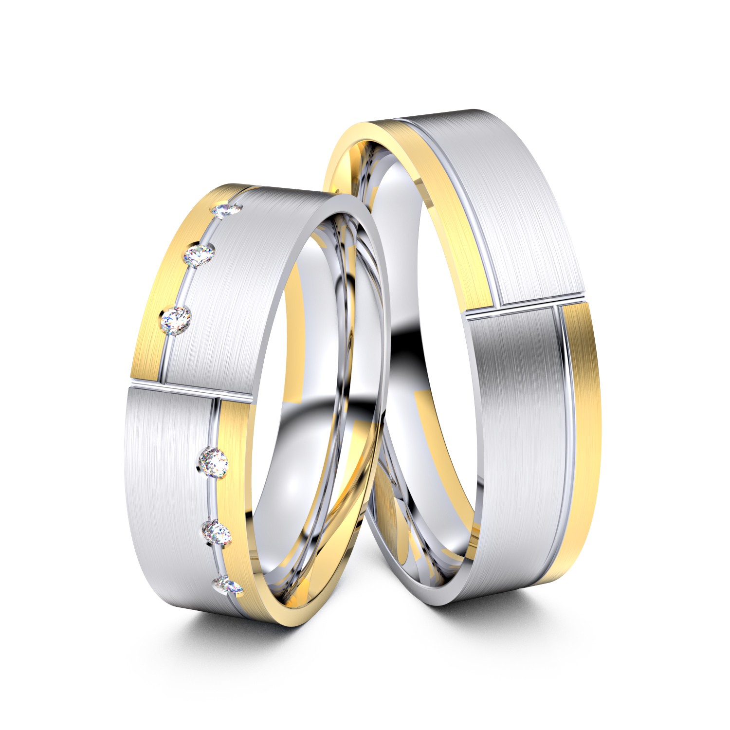 Modell TR136 750er Weißgold-Gelbgold - 29160