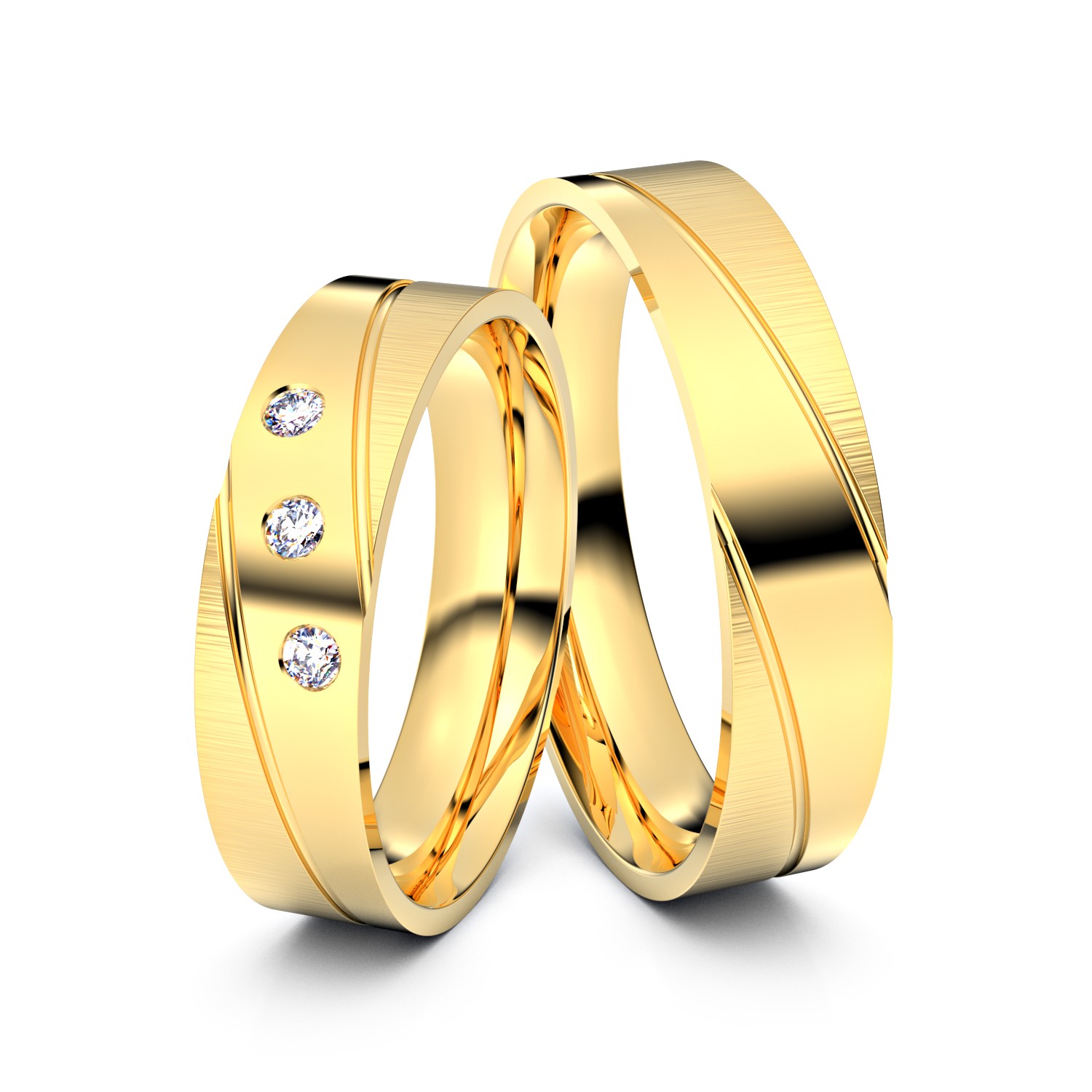 Modell TR102 925er Silber (gelb-vergoldet) - 82534