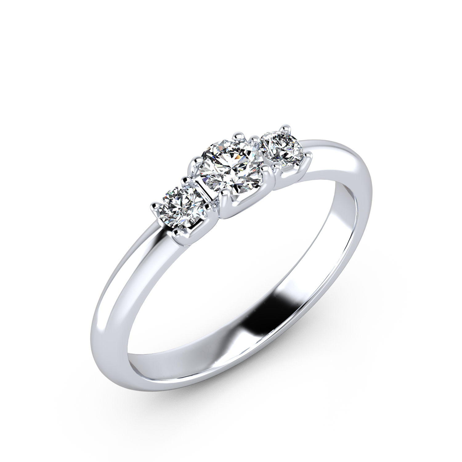 VR013 925er Silber 1x0.24|2x0.08ct. - 45402