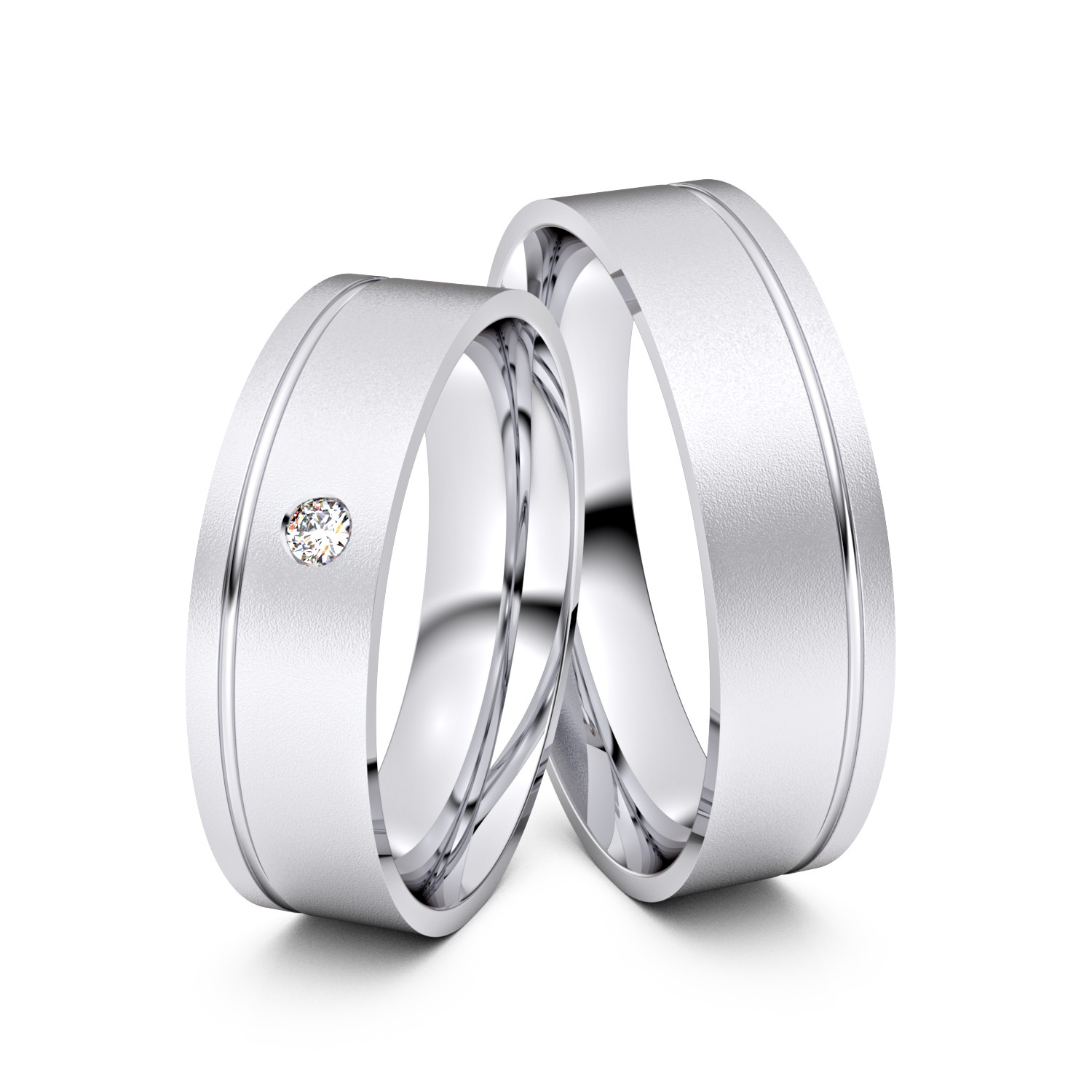 Modell TR143 333er Weißgold - 29489