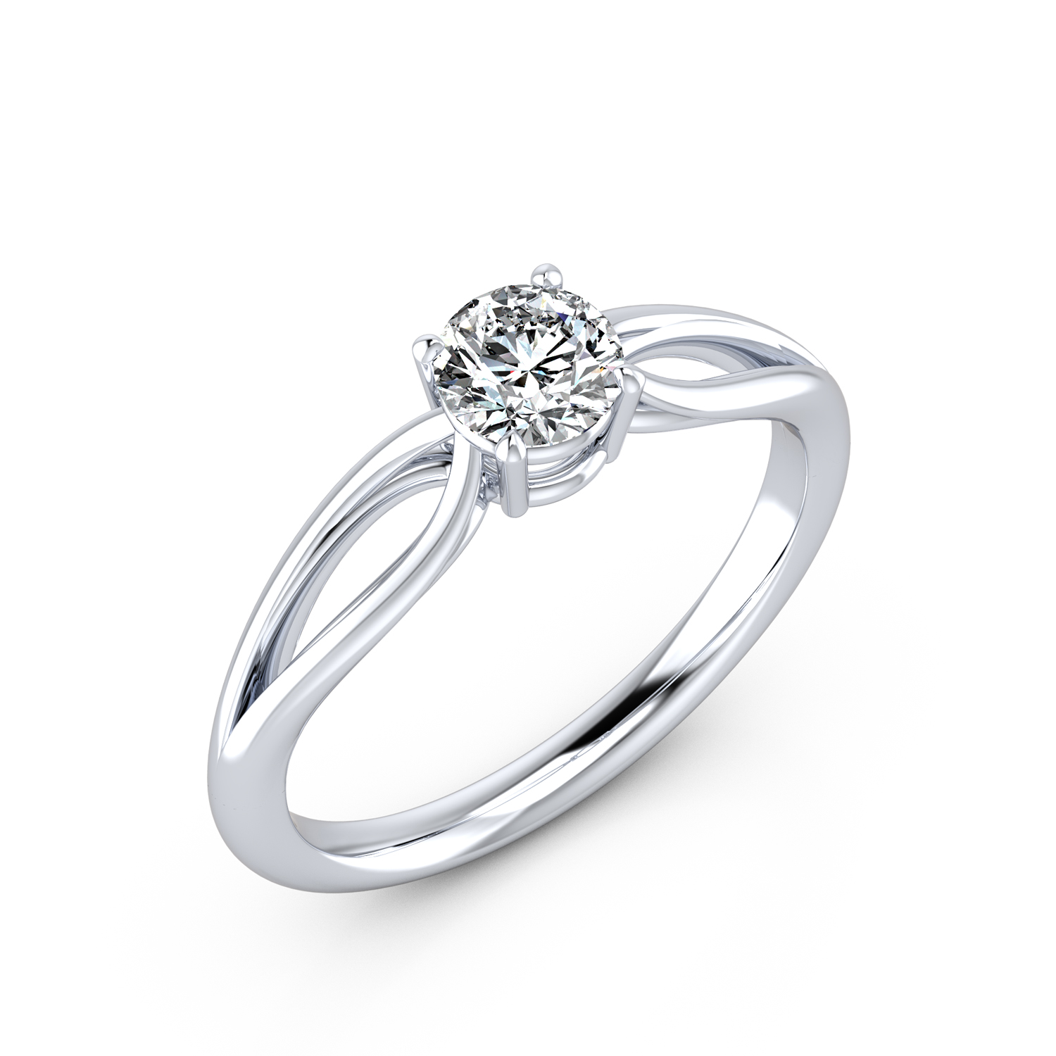 VR016 925er Silber 1x0.50ct. - 45762