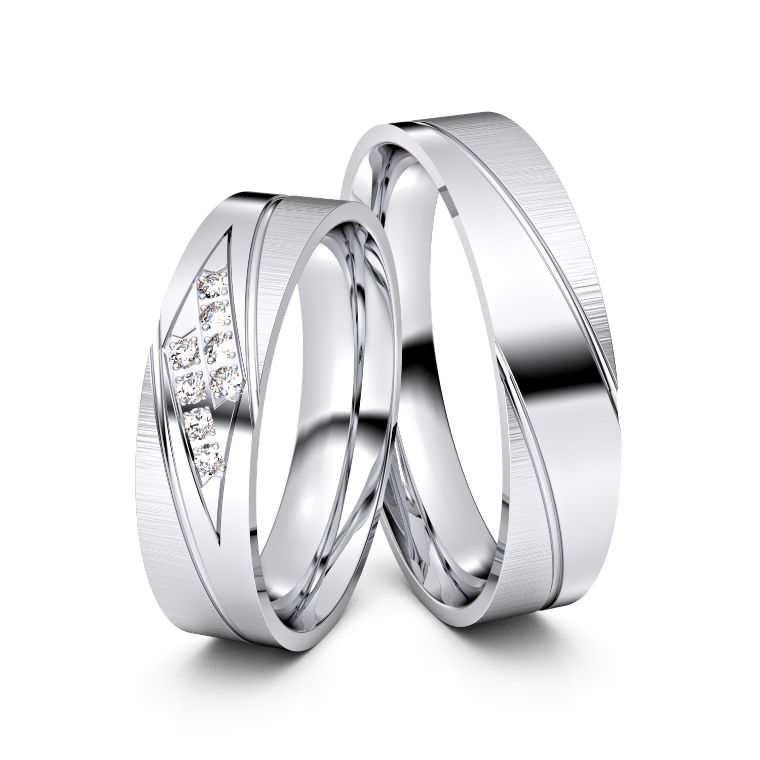 Modell TR102 585er Weißgold - 27713