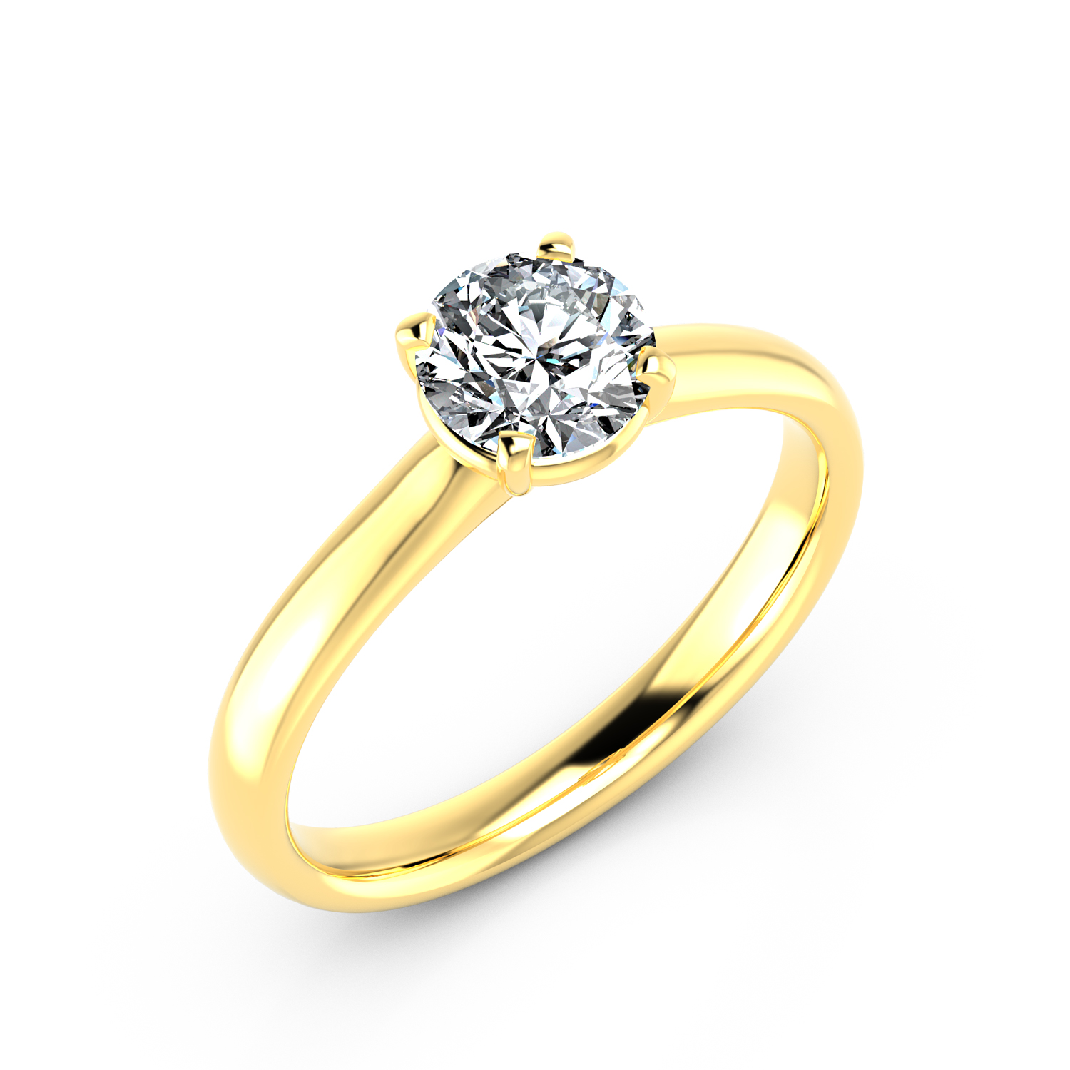 VR040 333er Gelbgold 1x1.00ct. - 48489