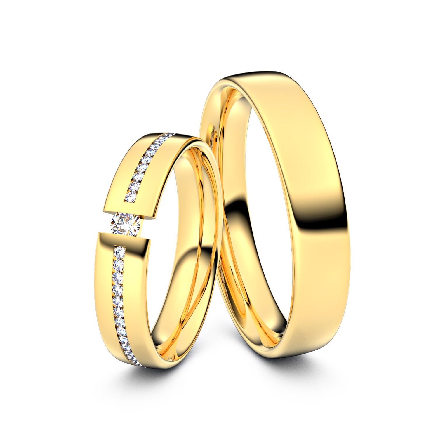 Modell TR052 925er Silber (gelb-vergoldet) - 82452