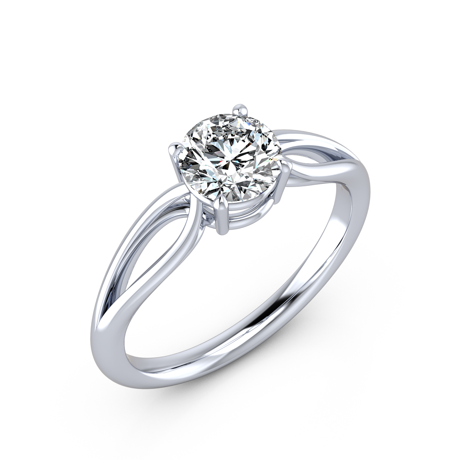 VR016 950er Platin 1x1.00ct. - 45806