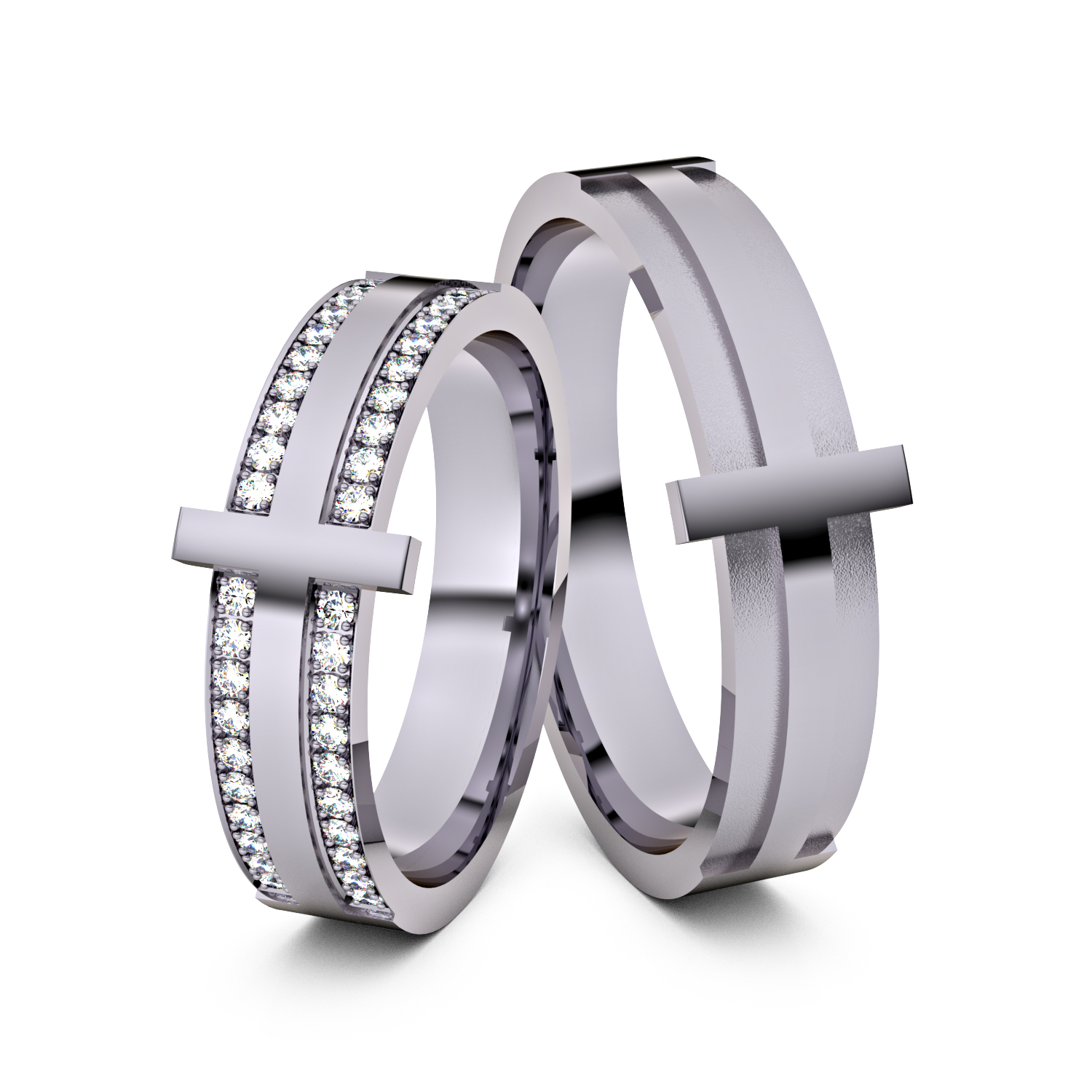 Modell TR196 Big Cross 950er Palladium - 31613