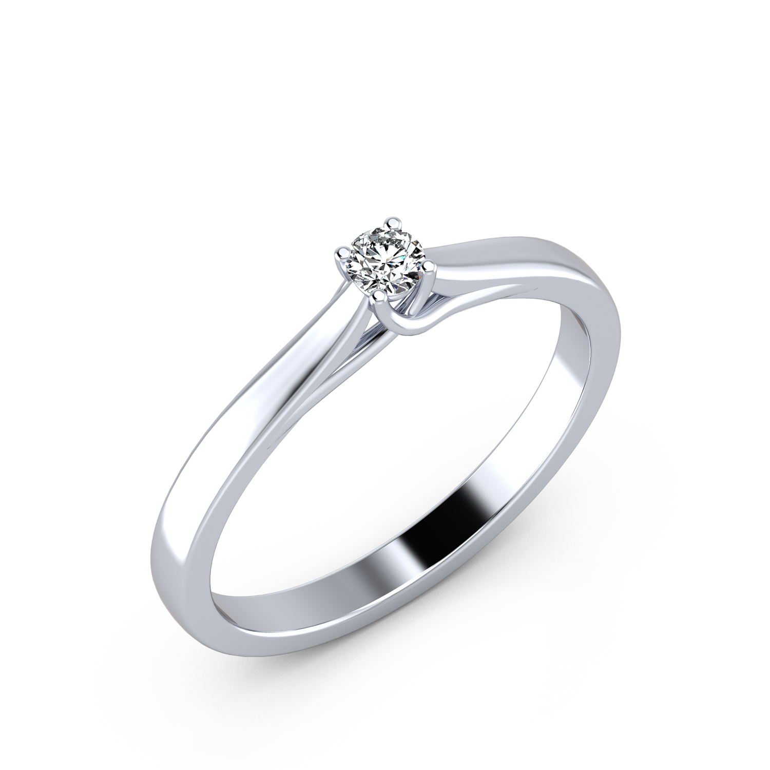 VR014 950er Platin 1x0.10ct. - 45458