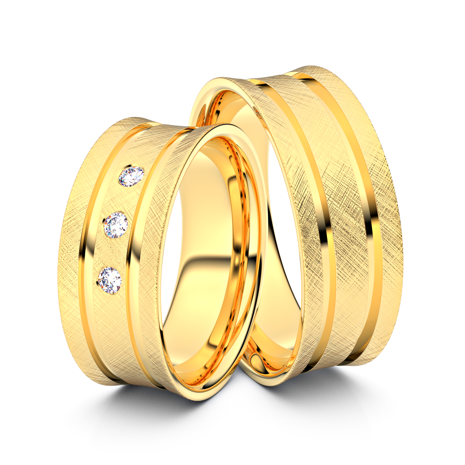 Modell TR008 750er Gelbgold - 23633