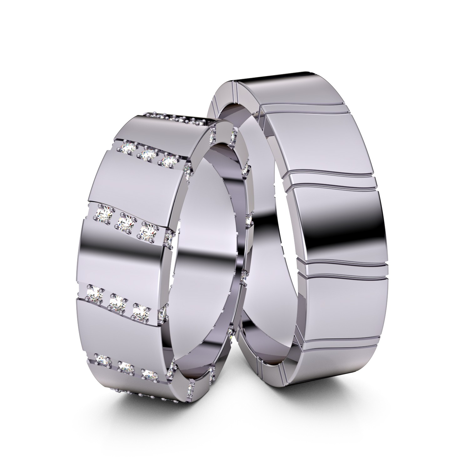 Modell TR004 Channel Set 950er Palladium - 23455