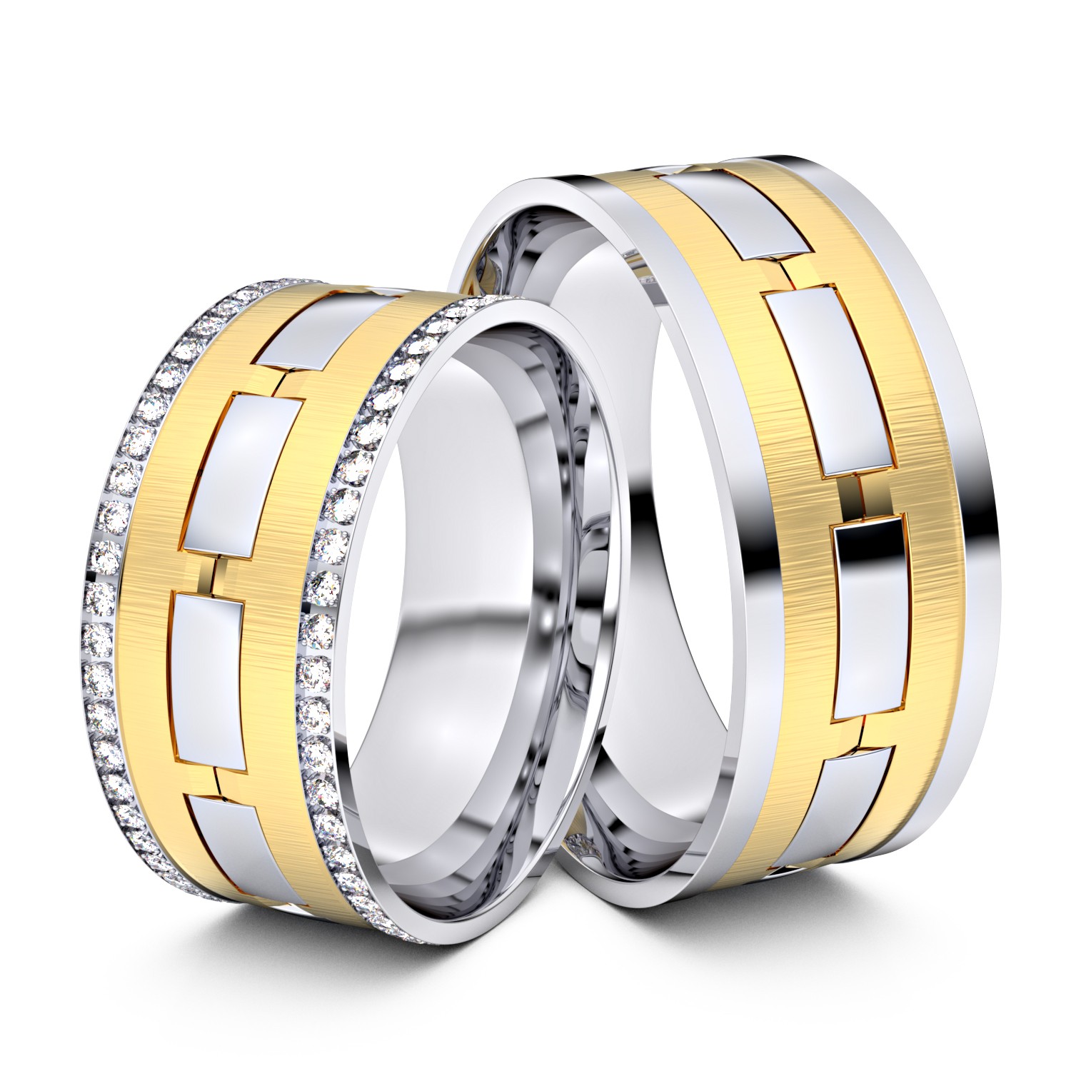 Modell TR213 585er Weißgold-Gelbgold - 32160