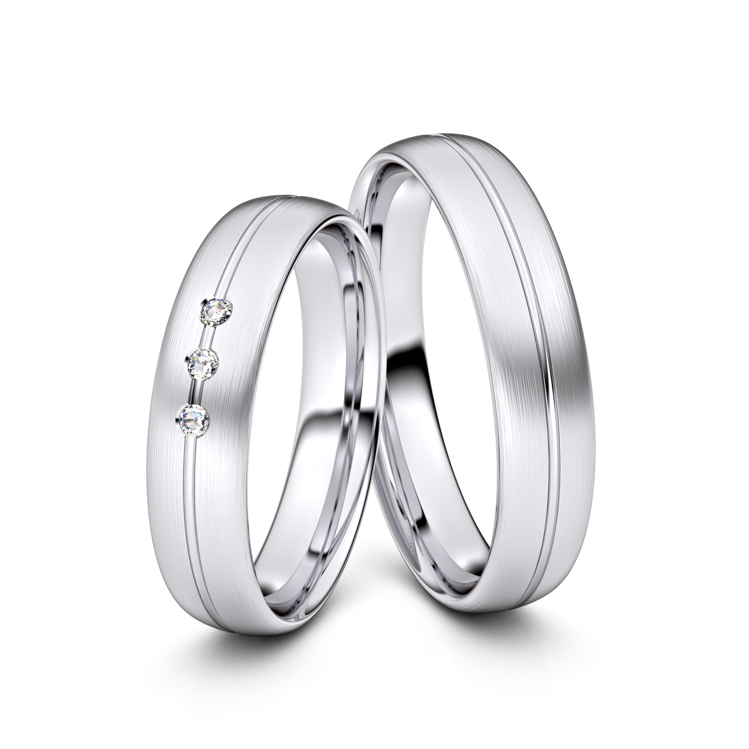 Modell TR014 585er Weißgold - 23976