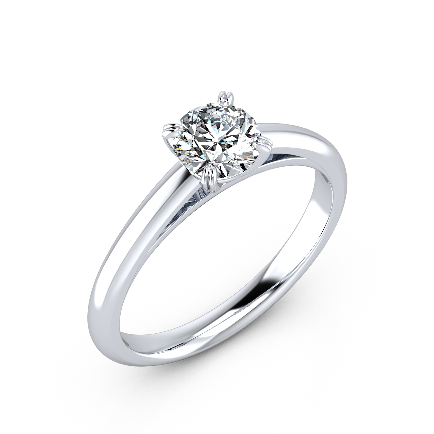 VR025 750er Weißgold 1x0.75ct. - 46856