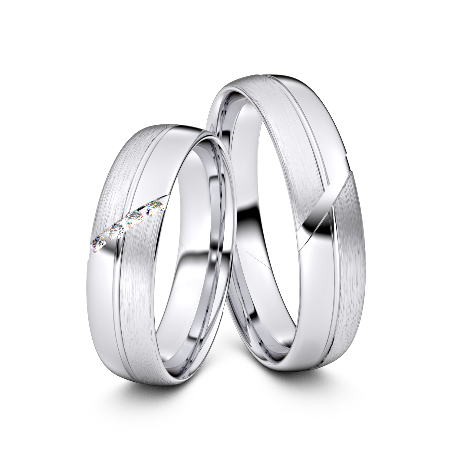 Modell TR018 585er Weißgold - 24105