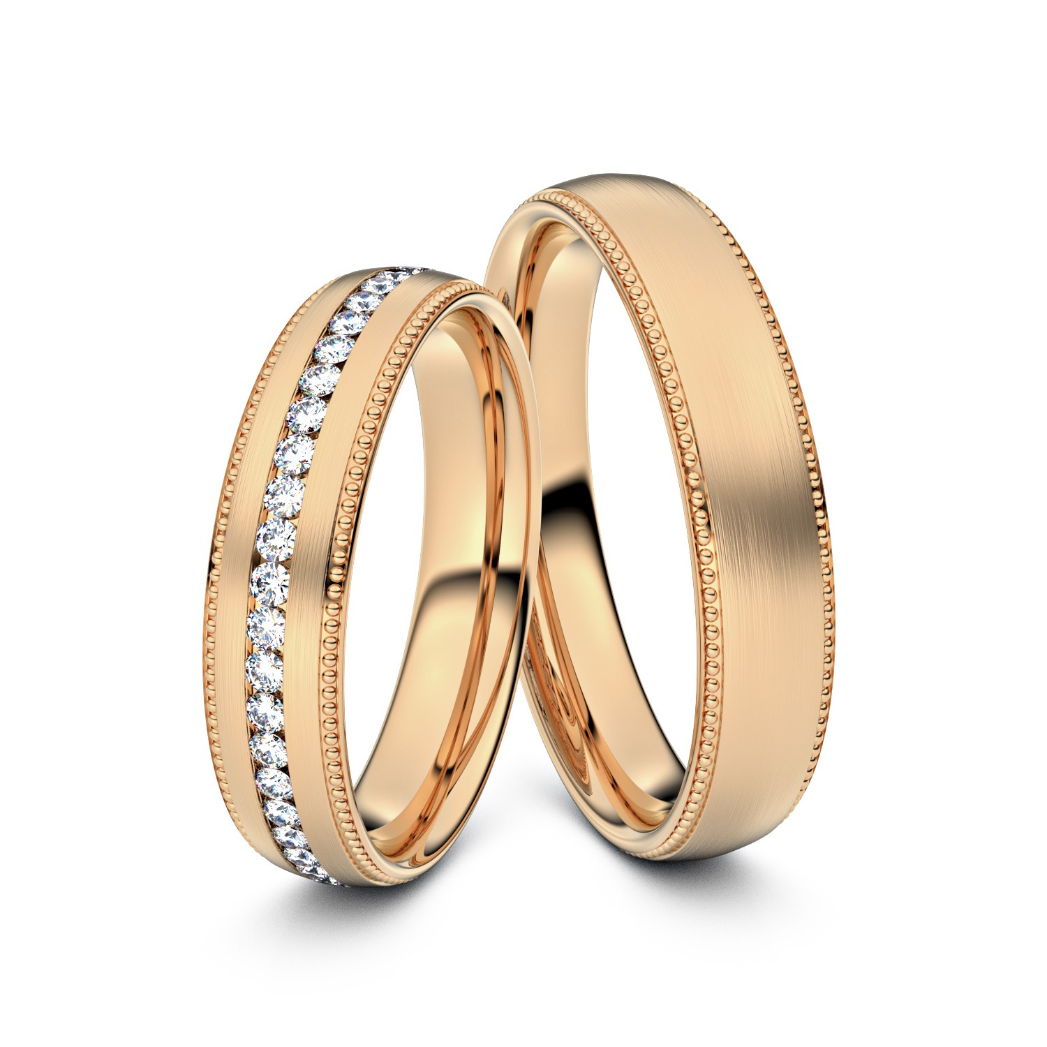 Modell TR114 Double Pearl 333er Roségold - 28274