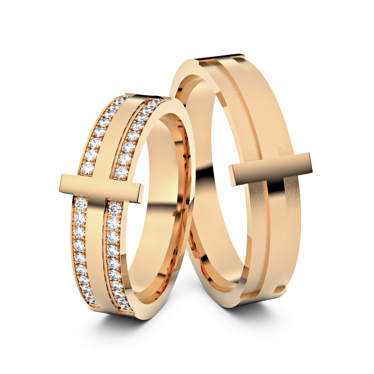 Modell TR196 Big Cross 750er Roségold - 31609