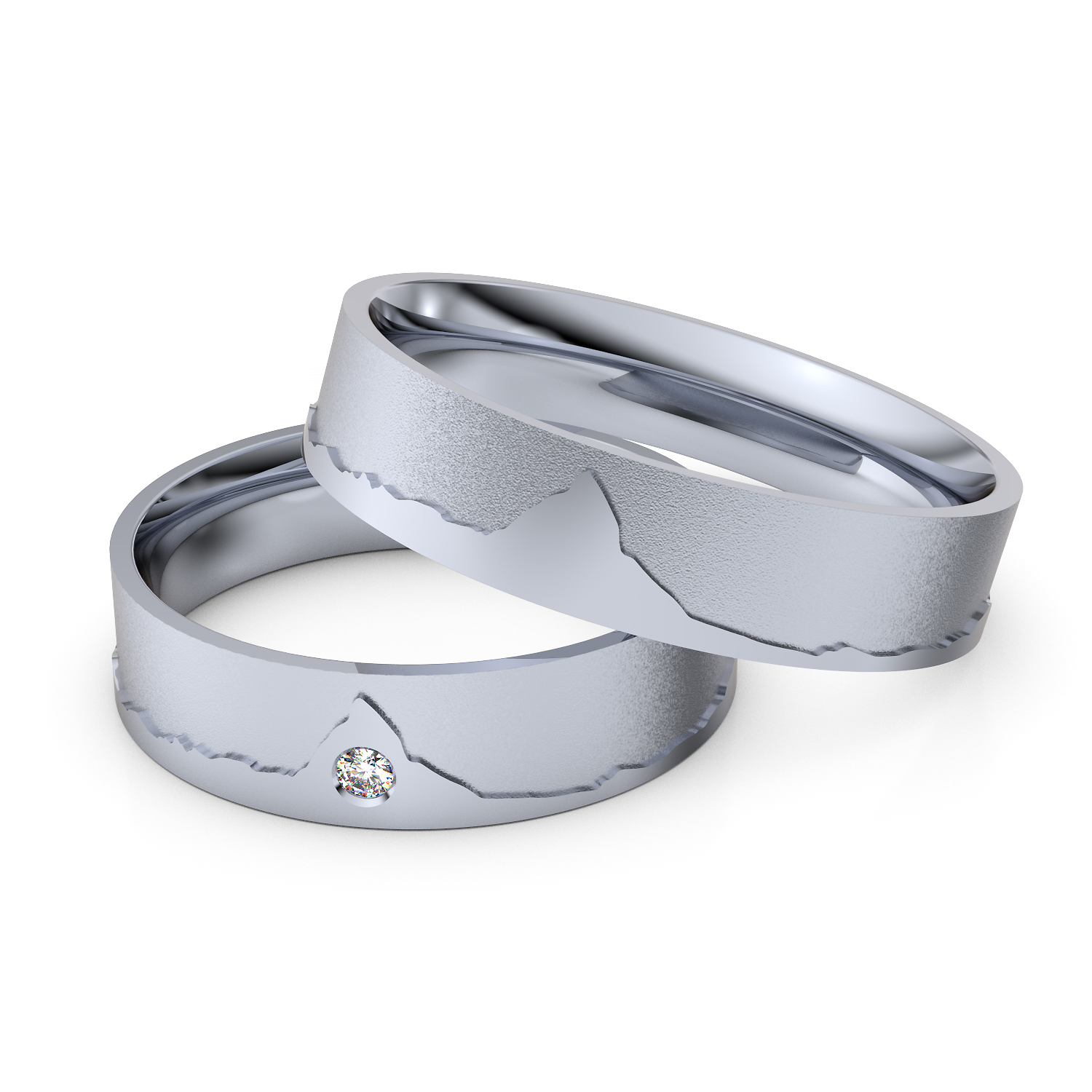 Modell TR240 Matterhorn 950er Platin - 50171