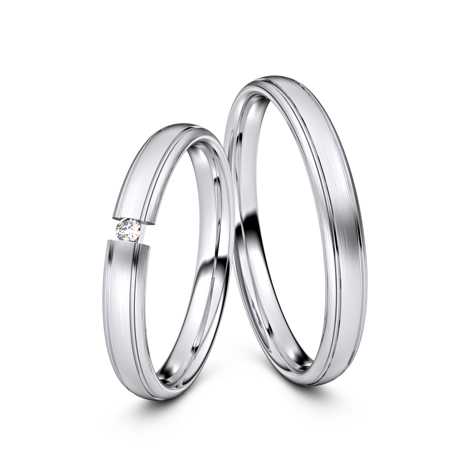 Modell TR358 333er Weißgold - 37505