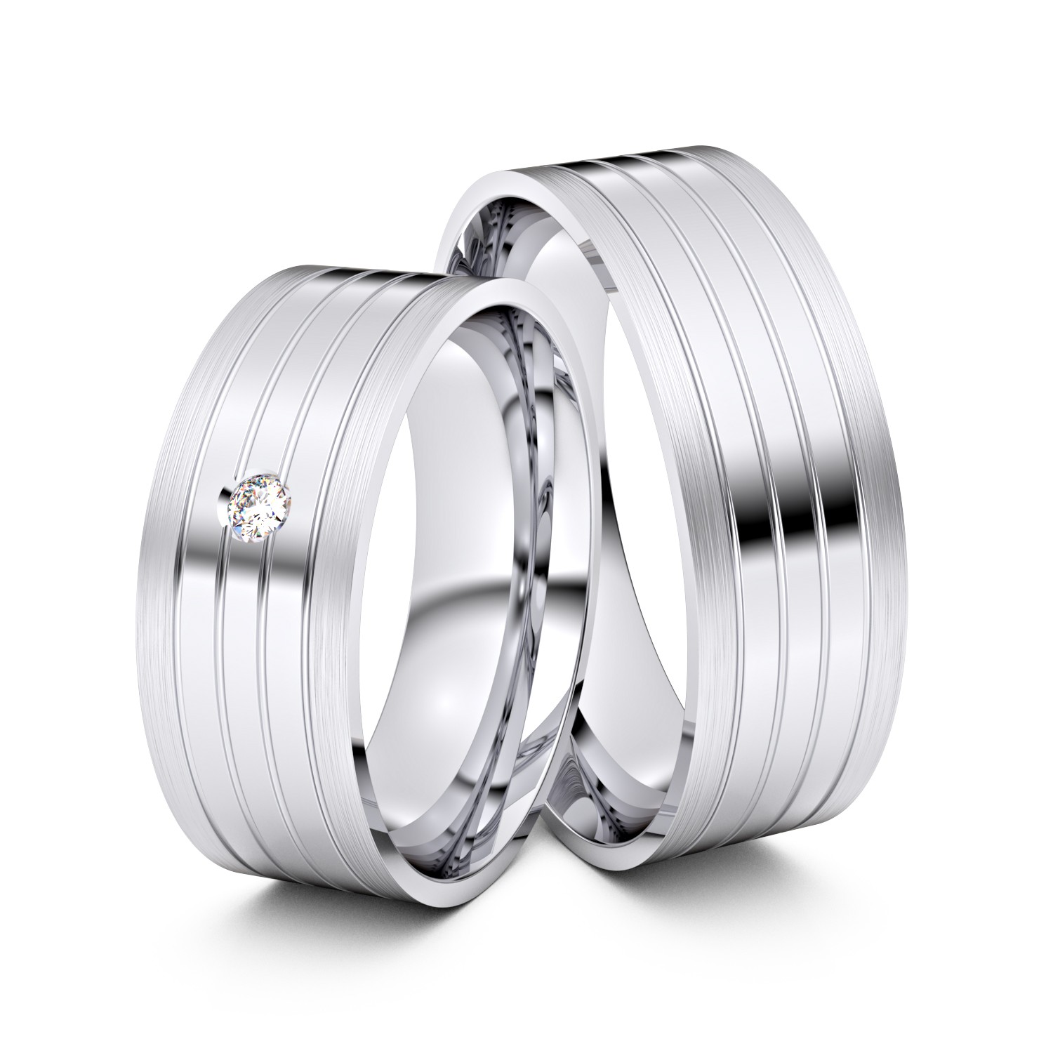 Modell TR070 585er Weißgold - 26317