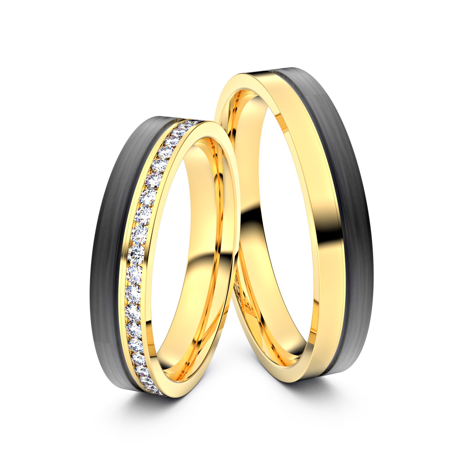 Modell TR040 750er Gelbgold-Carbon - 25163