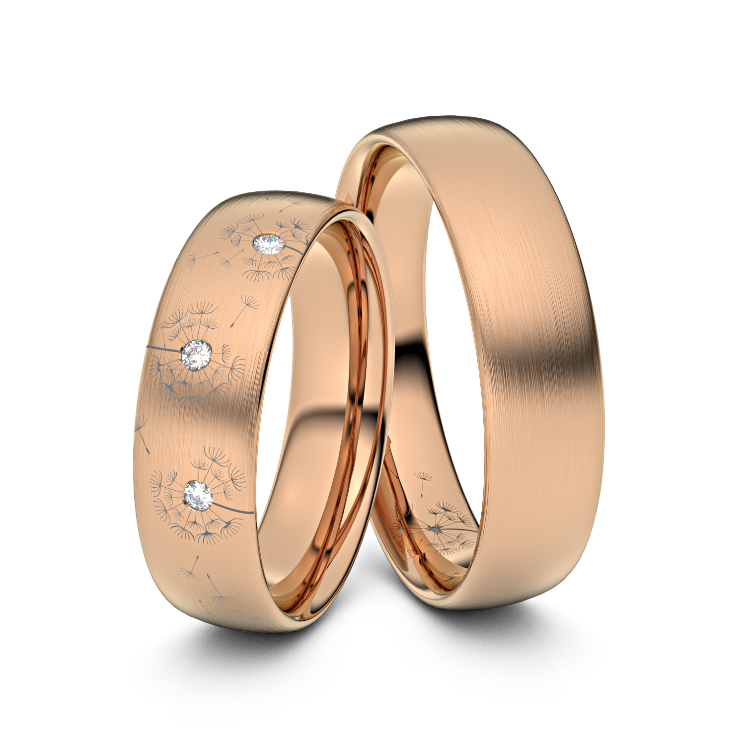 Modell TR292 Pusteblume 750er Rotgold - 35136