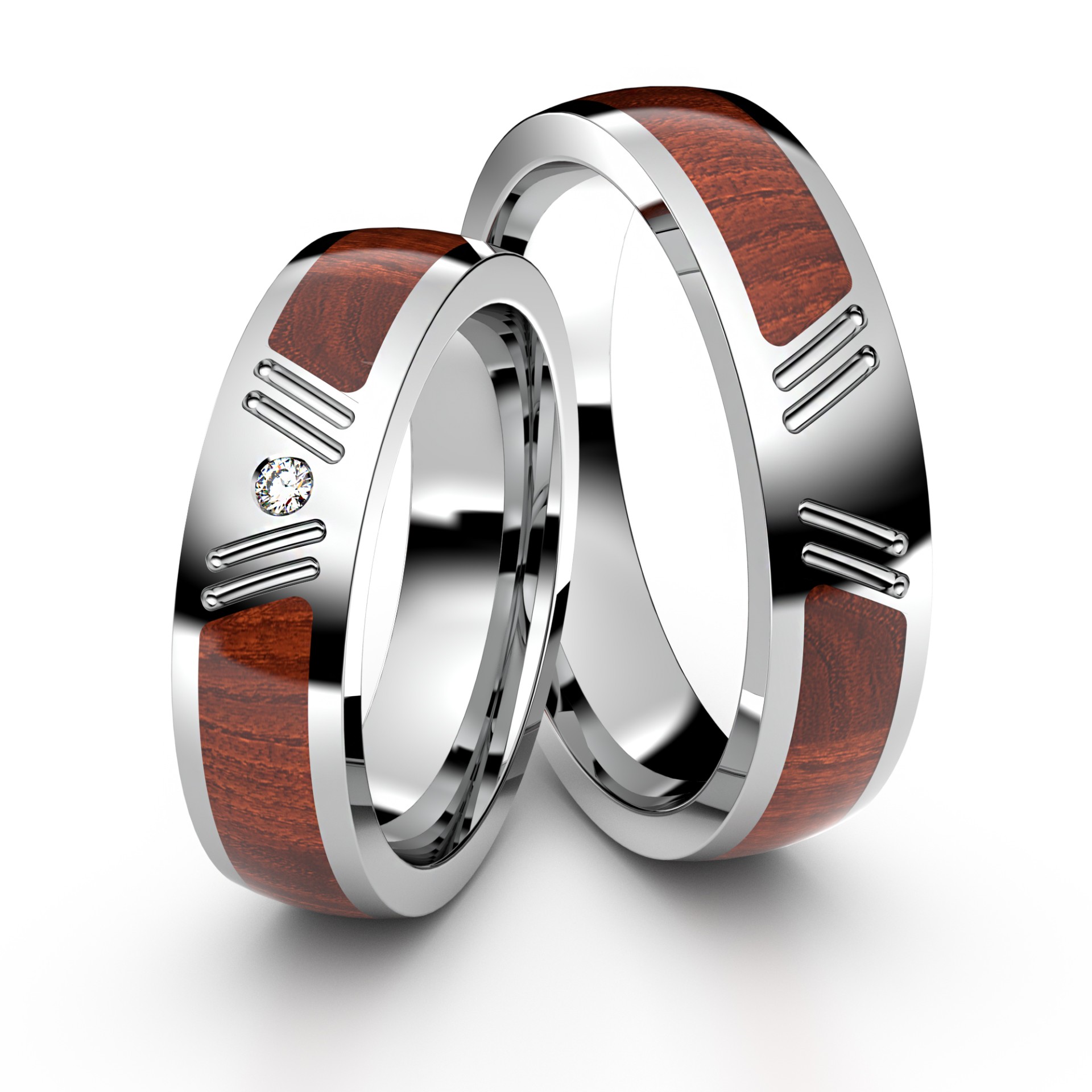 Modell W006 Holz-Edelstahl - 50757