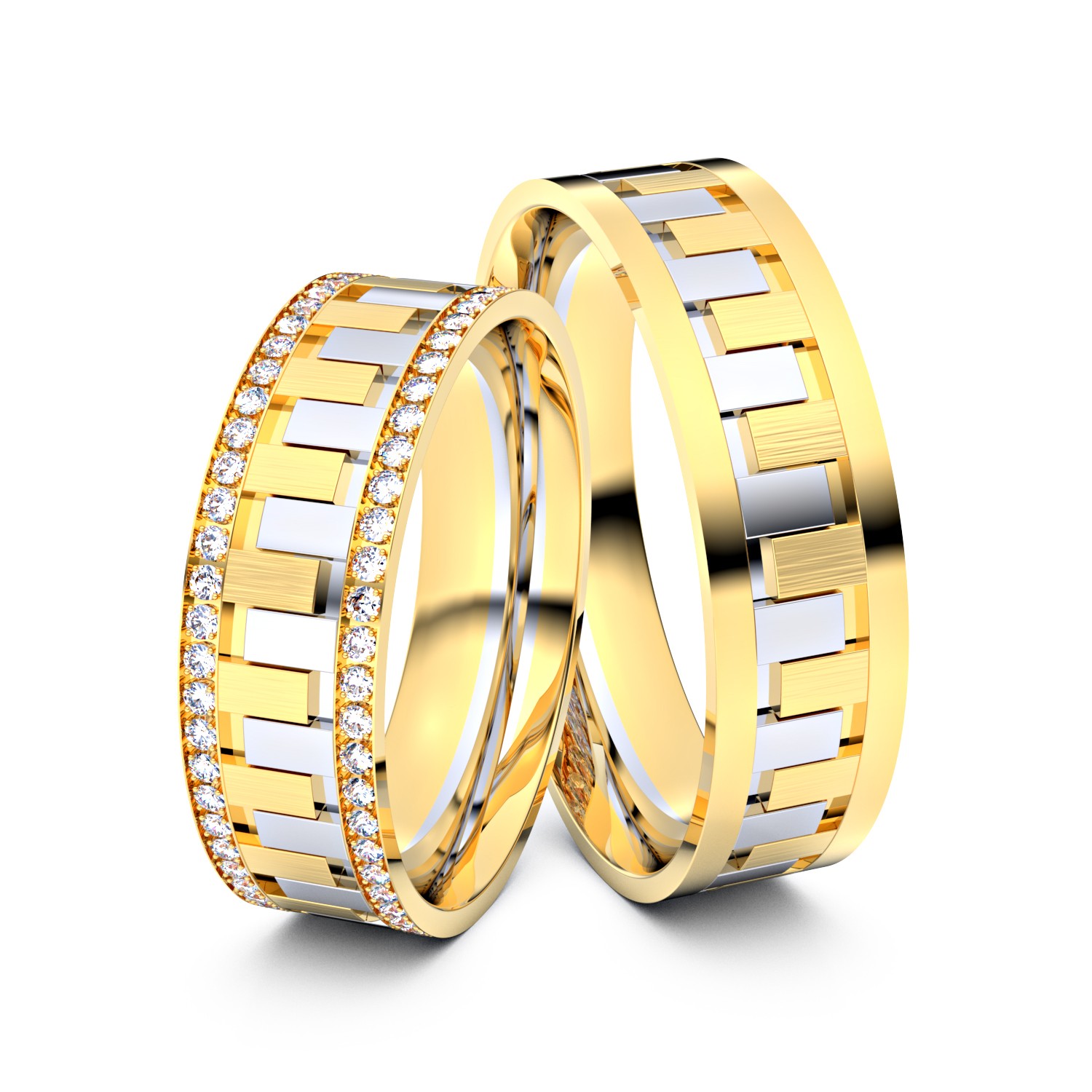 Modell TR165 750er Gelbgold-Weißgold - 30486